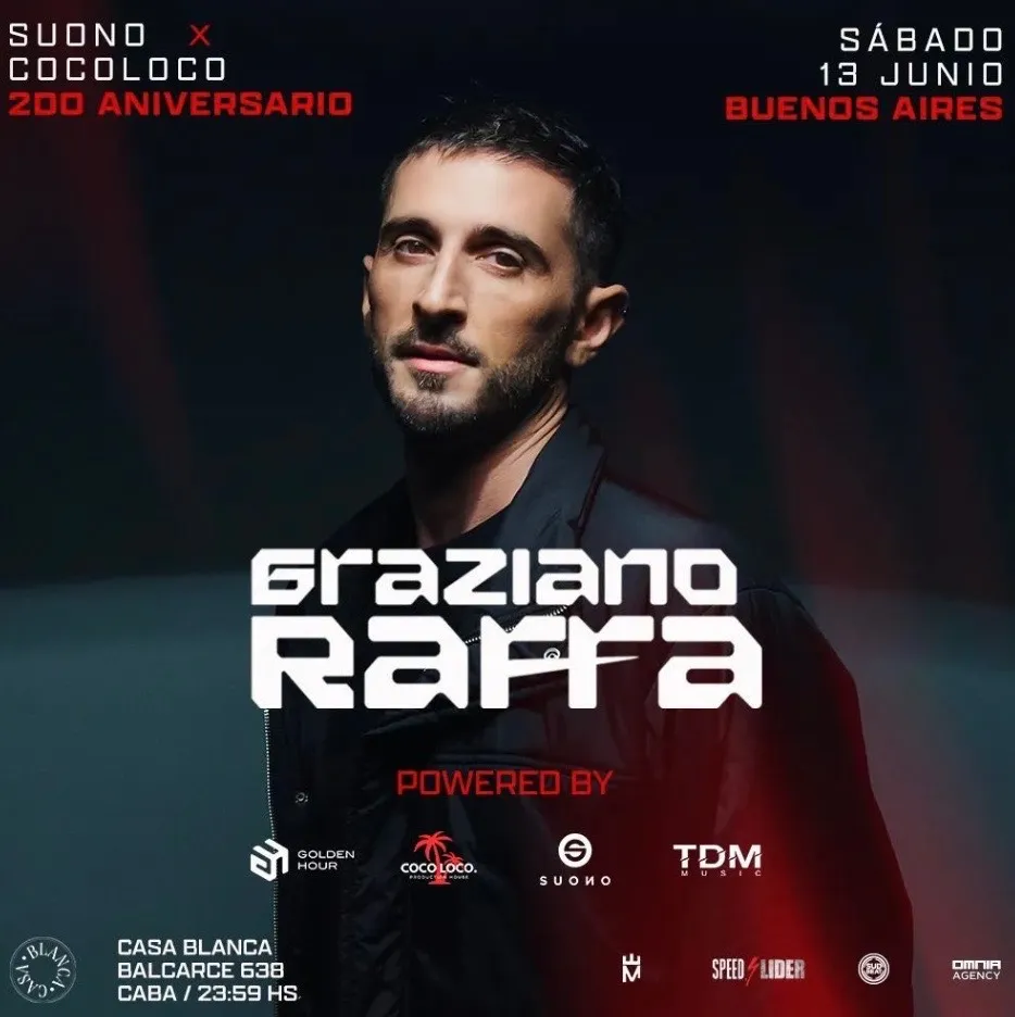 Aniversario con Graziano Raffa