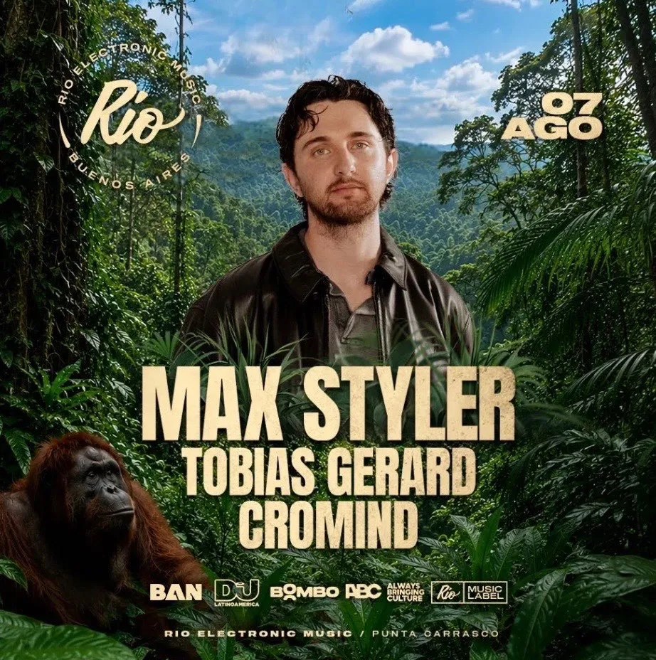 Rio Electronic Music pres. Cromind, Tobías Gerard y Max Styler