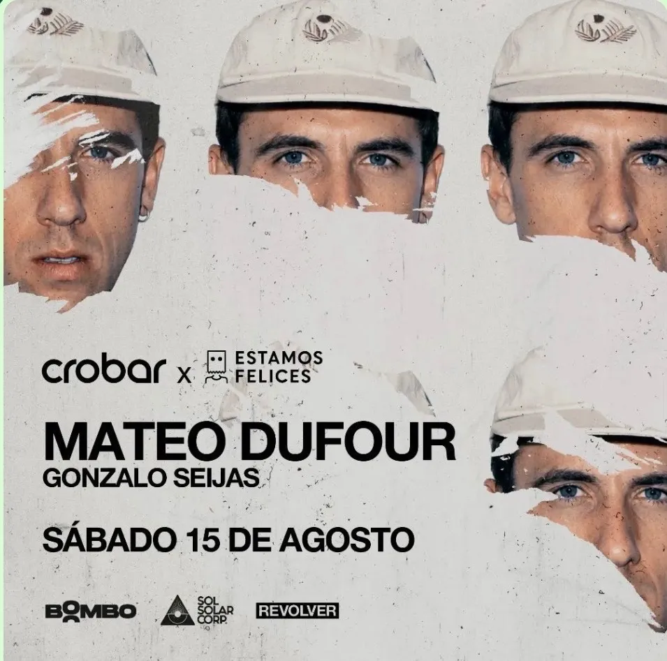 Mateo Dufour y Gonzalo Seijas en Crobar