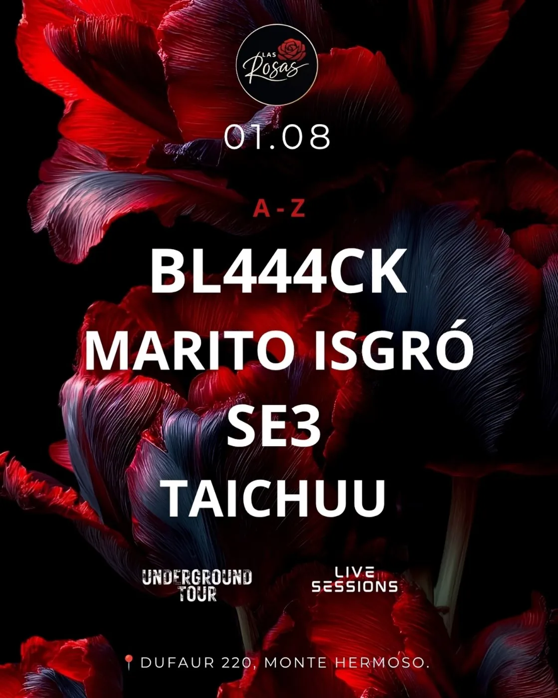 Live Session pres. Marito Isgró, Taichuu y Bl444ck